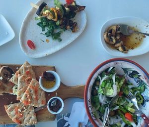  at Gorgona Seafood Restaurant in Rhodes