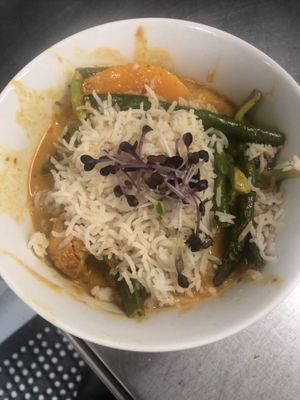 Saha vegan curry Halle yummy  at Saha in San Francisco