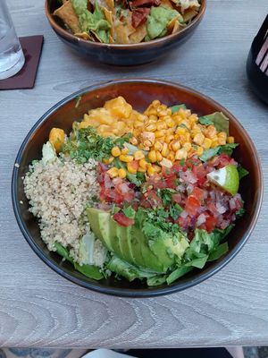 Vegan Mango Bowl at La Burrita in Munich