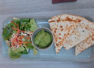 Quesadillas at La Burrita in Munich