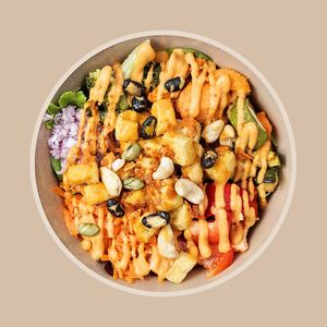 Curry Tofu - vegan at Kelia in Leipzig