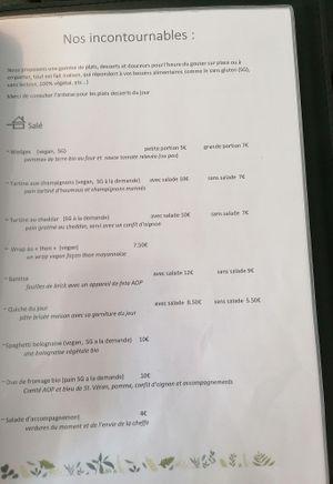  at Verveine - Bistro Nature in Montbrun-les-bains