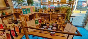 Teas and coffees at MIR concept store... coffee and more in Brussels