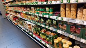 organic and vegan stuff at REWE Markt Berlin Mitte in Berlin