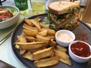 Great lunch sandwich  at Katzentempel - Hamburg in Hamburg