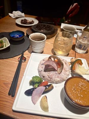   at Nouka no daidokoro in Tokyo