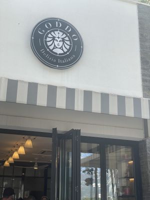 Outside of shop  at Goddo in Tivat