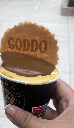 Mango sorbet   at Goddo in Tivat