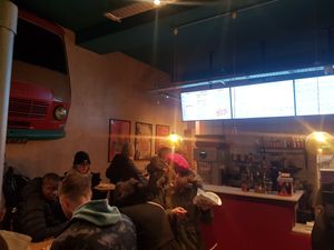 Interior #Veganuary at I Scream For Pizza in Newcastle Upon Tyne