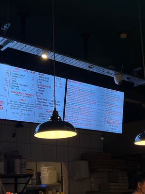 Menu  at I Scream For Pizza in Newcastle Upon Tyne