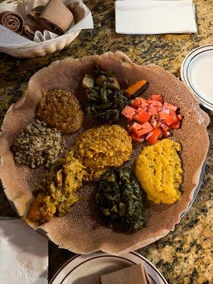 The taste of the Nile  at Nile Ethiopian Restaurant in Orlando