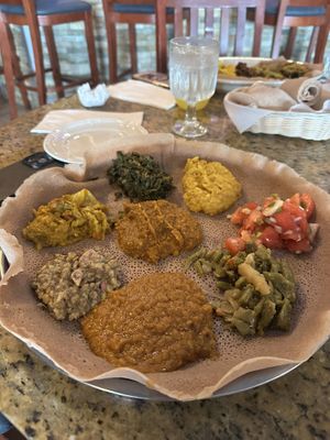 Taste of Nile - Dish for Two  at Nile Ethiopian Restaurant in Orlando