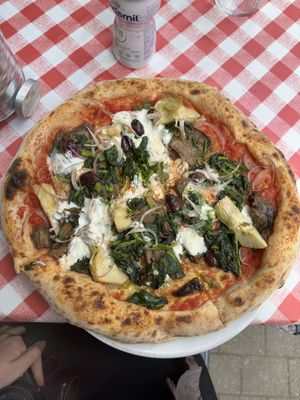   at Pizza Pilgrims in London