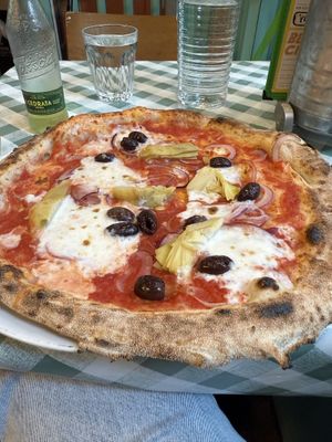 Wow wow wow!!! Unbelievable pizza, the best I’ve had in a really long time!   at Pizza Pilgrims in London