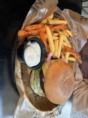   at Diné Burgers in Helsingborg