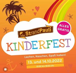 Kinderfest 13. - 14.10.22 at StrandPauli in Hamburg