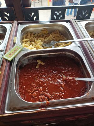 Vegane Bolognese at StrandPauli in Hamburg