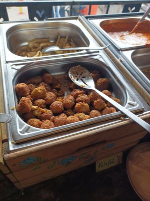 Falafel at StrandPauli in Hamburg