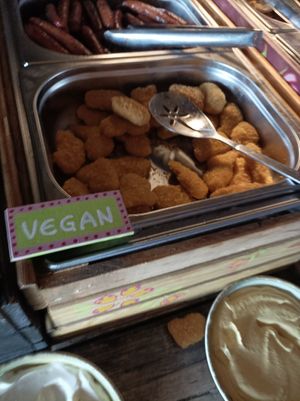 Vegane Nuggets at StrandPauli in Hamburg