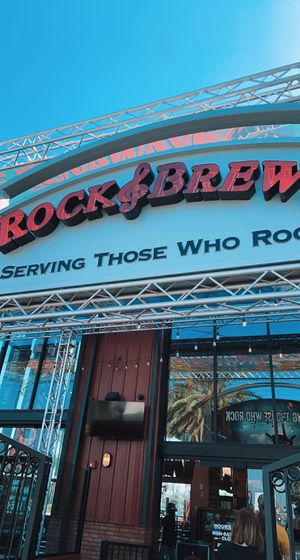 outside   at Rock & Brews in Buena Park