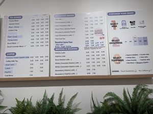 Menu  at Lazy Sundaes - Dumbo in Brooklyn