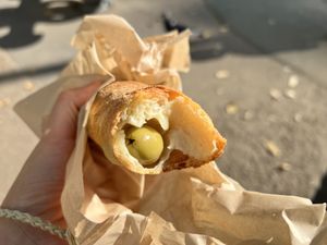 Olive bread￼  at Te Cor Gentil テコールジャンティー in Tokyo