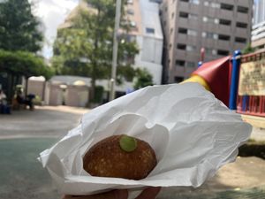 Looking for Indulgence? This little jerk, does all the work.  at Te Cor Gentil テコールジャンティー in Tokyo