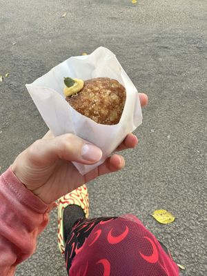 Pumpkin cream doughnutts  at Te Cor Gentil テコールジャンティー in Tokyo