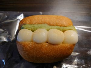 shiratama zunda sandwich  at Te Cor Gentil テコールジャンティー in Tokyo