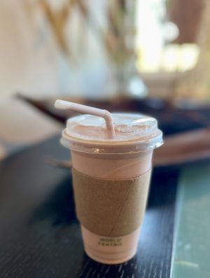 Fruit forest smoothie  at Da Beans Green in Mountain View