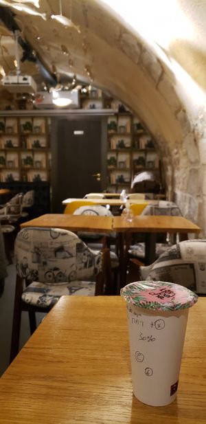 Underground room at bubble tea seatea in Paris