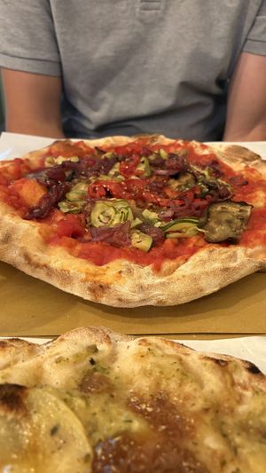 Quattro stagioni vegana   at Nonna Cleme in Turin