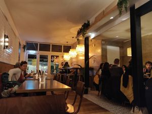 Interior at SOIL Vegan Café - East in Amsterdam