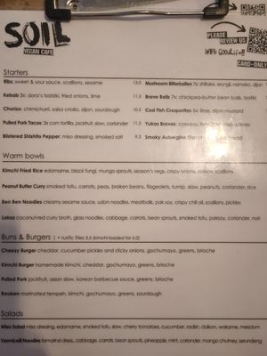  at SOIL Vegan Café - East in Amsterdam