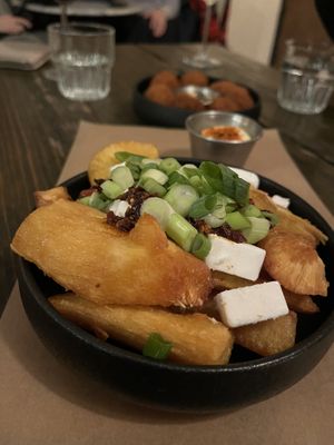 Cassave Bravas 🌱  at SOIL Vegan Café - East in Amsterdam