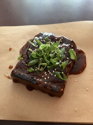 ribs ( very good)  at SOIL Vegan Café - East in Amsterdam