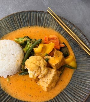 Tofu Curry  at ByVu in Freising