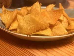 Fresh tortilla  at Skating Tacos in Leonberg