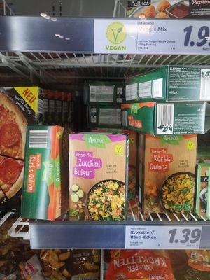Vegan at Lidl in Kleinblittersdorf