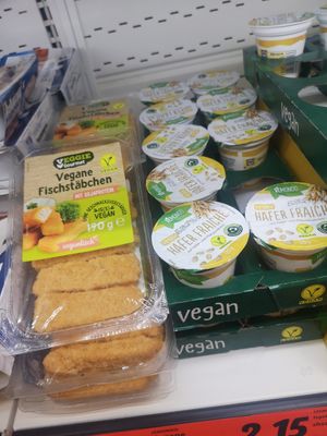 Vegan at Lidl in Kleinblittersdorf
