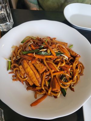 Udon noodles at Enjoy Saigon in Bergen