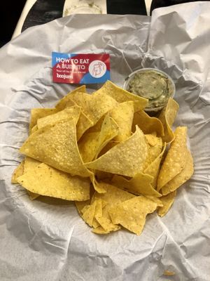 Chips and guac   at Boojum - Chichester St in Belfast