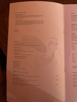 Menu (19/12/23)  at Hoa Rong in Berlin