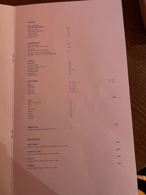 Menu (19/12/23)  at Hoa Rong in Berlin