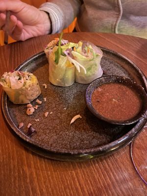 Seitan summer roll  at Hoa Rong in Berlin
