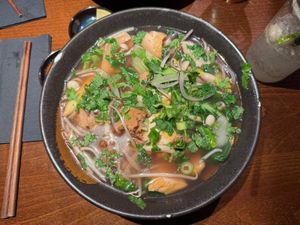 Pagoda pho .  at Hoa Rong in Berlin