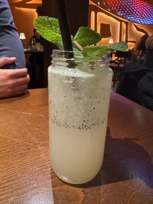 Homemade lemonade.  at Hoa Rong in Berlin