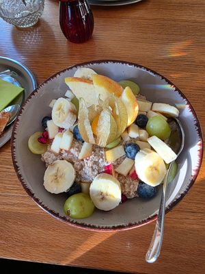 Haferland Frühstück at Schlosscafe in Bad Mergentheim