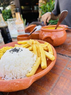 Brazilian stew  at Taboo Tiki Bar in Florianopolis