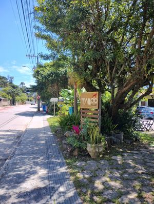 Lovely entry at Taboo Tiki Bar in Florianopolis